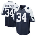 Friene D.Cowboys #34 Jalen Thompson Player Navy-White Alternate Home Game Stitched Jerseys