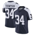 Friene D.Cowboys #34 Jalen Thompson Player Navy-White Limited Alternate Vapor Untouchable Home Game Stitched Jerseys
