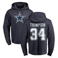 Friene D.Cowboys #34 Jalen Thompson Player Navy Pullover Hoodies Limited Stitched Jerseys