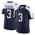 Friene D.Cowboys #3 George Pickens Player Navy-White Limited Alternate Vapor F.U.S.E. Home Game Stitched Jerseys