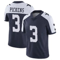 Friene D.Cowboys #3 George Pickens Player Navy-White Limited Alternate Vapor Untouchable Home Game Stitched Jerseys