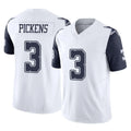 Friene D.Cowboys #3 George Pickens Player White-Navy Limited Vapor F.U.S.E. Home Game Stitched Jerseys