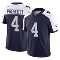 Friene D.Cowboys #4 Dak Prescott Player Navy-White Limited Alternate Vapor F.U.S.E. Home Game Stitched Jerseys