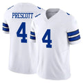 Friene D.Cowboys #4 Dak Prescott Player White Limited Vapor F.U.S.E. Home Game Stitched Jerseys