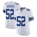Friene D.Cowboys #52 Tyler Booker Player White Vapor Untouchable Limited Home Game Stitched Jerseys