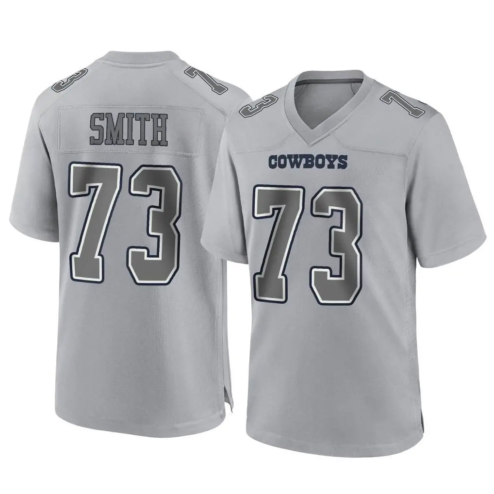 Friene D.Cowboys #73 Tyler Smith Player Gray Atmosphere Fashion Home Game Stitched Jerseys