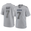 Friene D.Cowboys #7 Rashan Gary Player Gray Atmosphere Fashion Home Game Stitched Jerseys