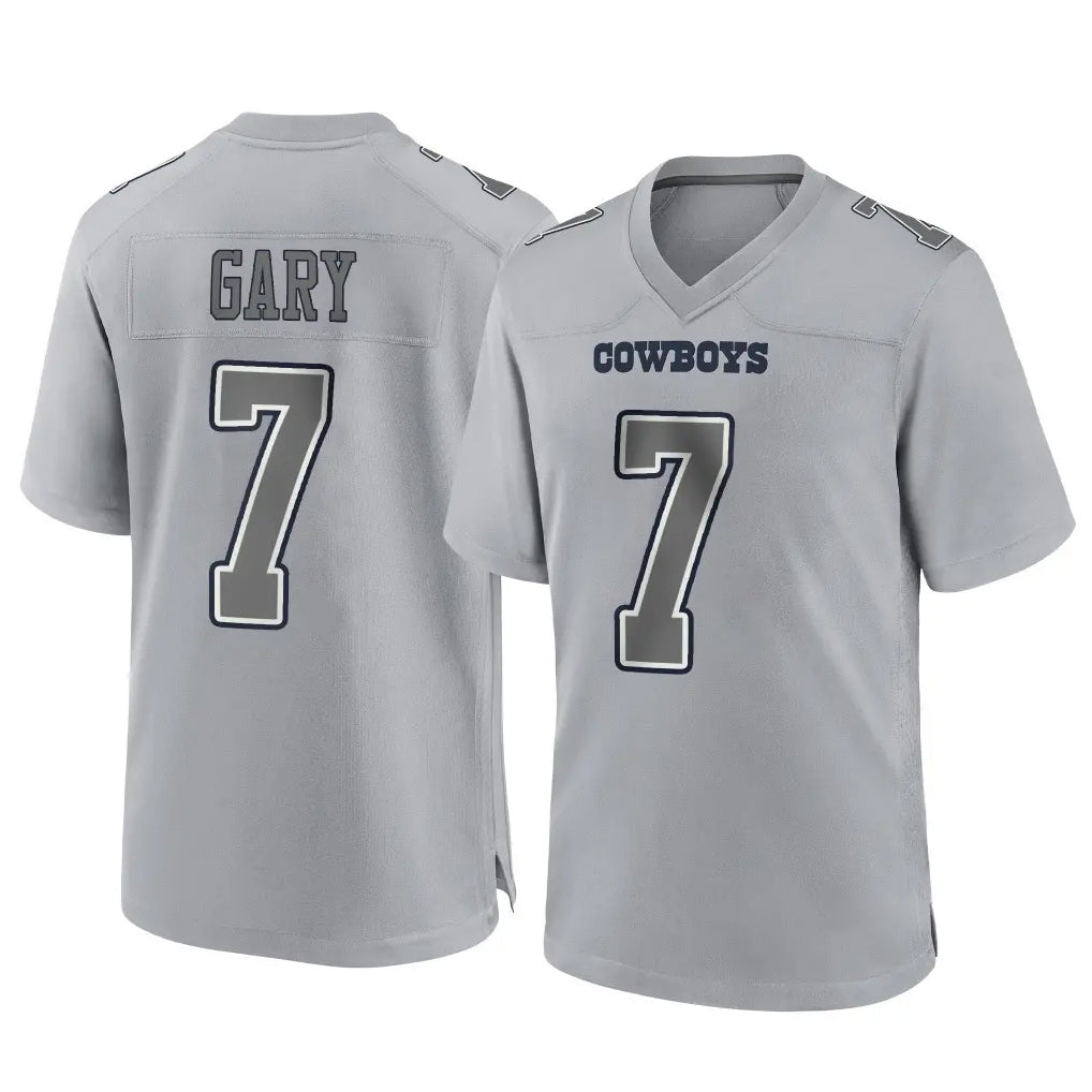 Friene D.Cowboys #7 Rashan Gary Player Gray Atmosphere Fashion Home Game Stitched Jerseys