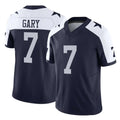 Friene D.Cowboys #7 Rashan Gary Player Navy-White Limited Alternate Vapor F.U.S.E. Home Game Stitched Jerseys