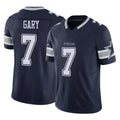 Friene D.Cowboys #7 Rashan Gary Player Navy Limited Vapor F.U.S.E. Home Game Stitched Jerseys
