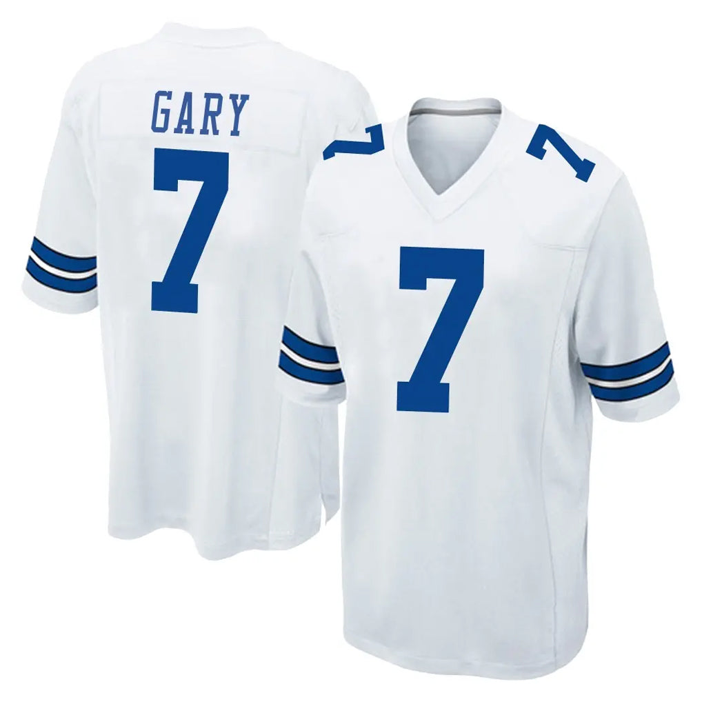 Friene D.Cowboys #7 Rashan Gary Player White Home Game Stitched Jerseys