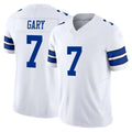 Friene D.Cowboys #7 Rashan Gary Player White Limited Vapor F.U.S.E. Home Game Stitched Jerseys