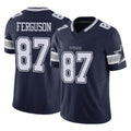 Friene D.Cowboys #87 Jake Ferguson Player Navy Limited Vapor F.U.S.E. Home Game Stitched Jerseys