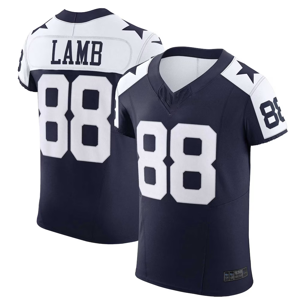Friene D.Cowboys #88 CeeDee Lamb Navy Alternate Vapor F.U.S.E. Elite Stitched Jerseys