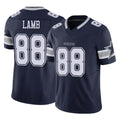 Friene D.Cowboys #88 CeeDee Lamb Player Navy Limited Vapor F.U.S.E. Home Game Stitched Jerseys