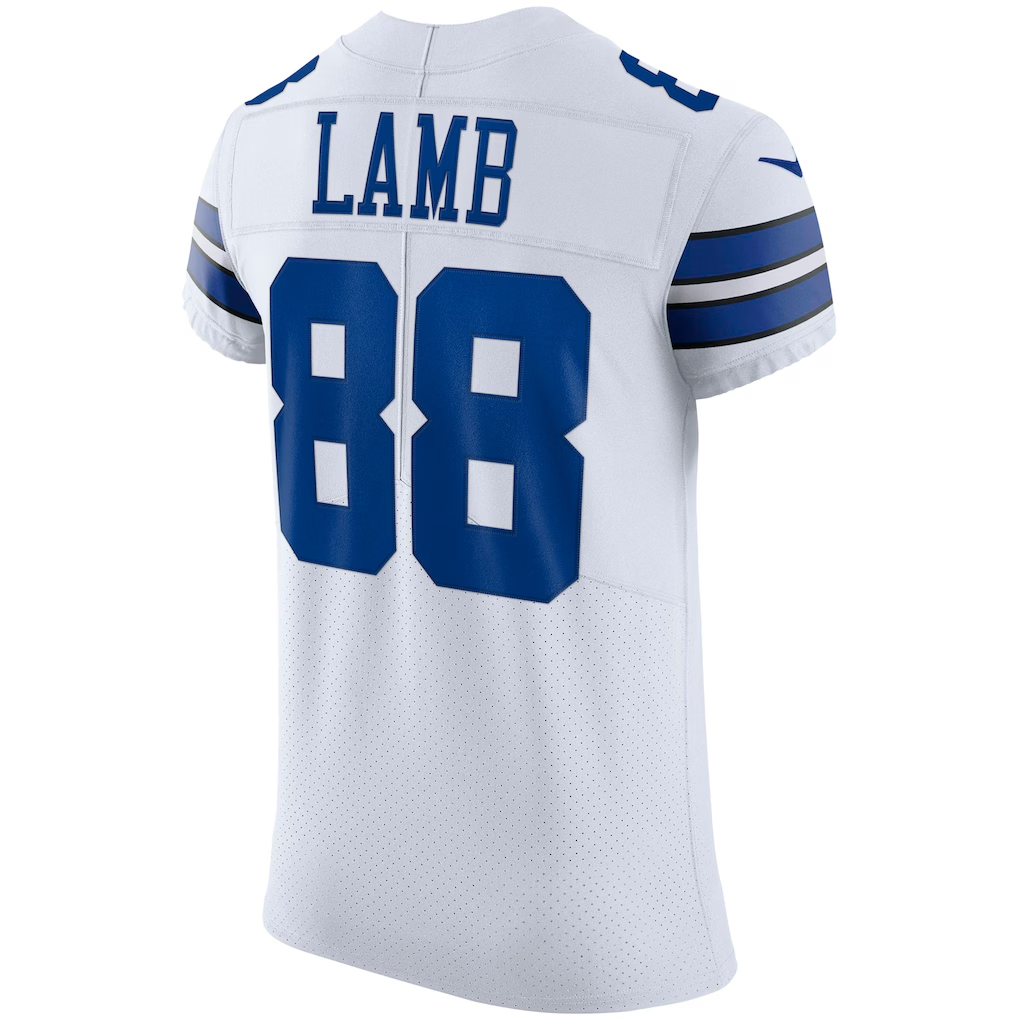 Friene D.Cowboys #88 CeeDee Lamb White Vapor Elite Jersey Stitched Jerseys