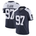 Friene D.Cowboys #97 Kenny Clark Player Navy-White Limited Alternate Vapor Untouchable Home Game Stitched Jerseys