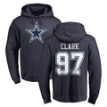 Friene D.Cowboys #97 Kenny Clark Player Navy Pullover Hoodies Limited Stitched Jerseys