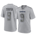 Friene D.Cowboys #9 KaVontae Turpin Player Gray Atmosphere Fashion Home Game Stitched Jerseys