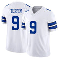Friene D.Cowboys #9 KaVontae Turpin Player White Limited Vapor F.U.S.E. Home Game Stitched Jerseys