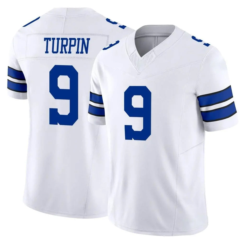 Friene D.Cowboys #9 KaVontae Turpin Player White Limited Vapor F.U.S.E. Home Game Stitched Jerseys