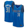Friene D.Mavericks #31 Klay Thompson Blue Fast Break Replica Player Stitched Jerseys- Icon Edition