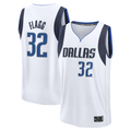 Friene D.Mavericks #32 Cooper Flagg White 2025 Draft First Round Pick Fast Break Replica Jerseys - Association Edition