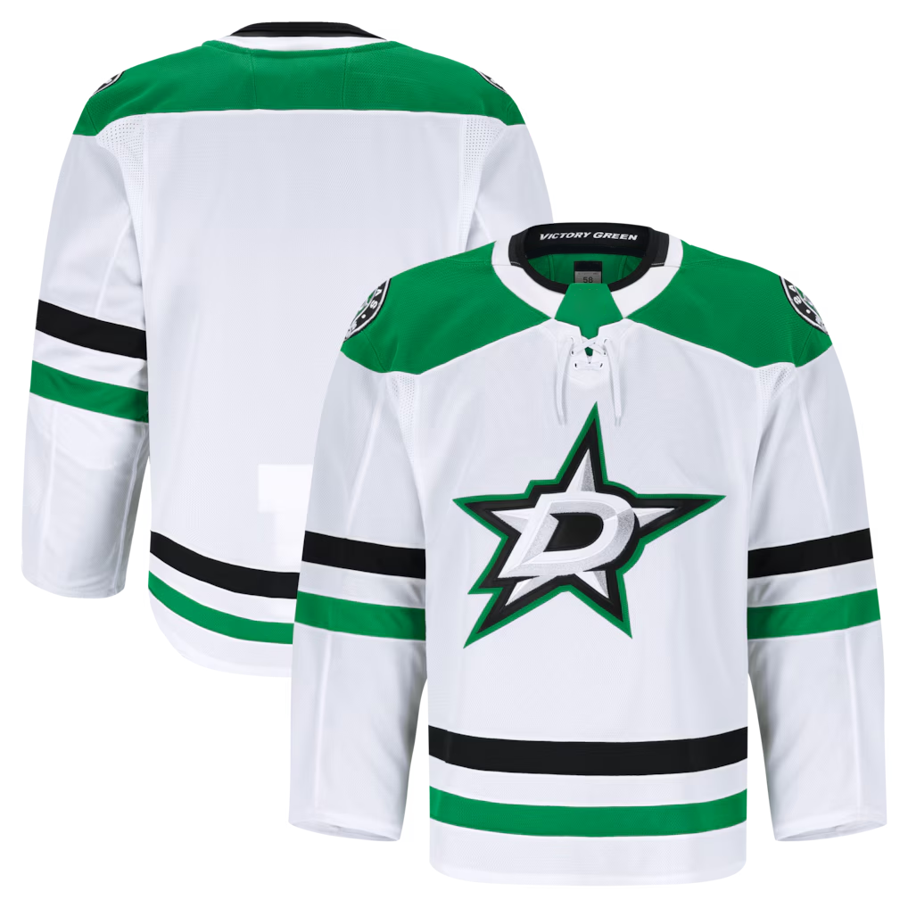 Friene D.Stars White Away Authentic Pro Jerseys