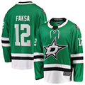 Friene D.Stars #12 Radek Faksa Kelly Green Home Breakaway Jerseys