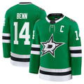 Friene D.Stars #14 Jamie Benn Kelly Green Home Premium Jerseys