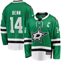 Friene D.Stars #14 Jamie Benn Kelly Green Home Premium Jerseys