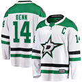 Friene D.Stars #14 Jamie Benn White Breakaway Jerseys