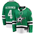 Friene D.Stars #4 Miro Heiskanen Kelly Green Team Color Breakaway Player Jerseys