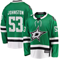 Friene D.Stars #53 Wyatt Johnston Kelly Green Home Breakaway Player Jerseys