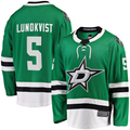 Friene D.Stars #5 Nils Lundkvist Kelly Green Home Premier Breakaway Player Jerseys