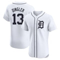 Friene D.Tigers #13 Dillon Dingler Player White Limited Elite Home Stitched Jerseys