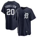 Friene D.Tigers #20 Spencer Torkelson Player Navy Game Home Stitched Jerseys