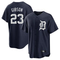 Friene D.Tigers #23 Kirk Gibson Player Navy Game Home Stitched Jerseys