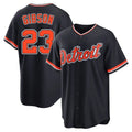 Friene D.Tigers #23 Kirk Gibson Player Navy Home Game Stitched Jerseys