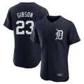 Friene D.Tigers #23 Kirk Gibson Player Navy Limited Elite Home Stitched Jerseys