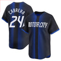Friene D.Tigers #24 Miguel Cabrera Player Navy City Connect Home Limited Stitched Jerseys