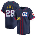 Friene  D.Tigers #28 Javier B¨¢ez Player Navy Limited American League All-Star Edition Stitched Jerseys