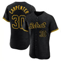 Friene  D.Tigers #30 Kerry Carpenter Player Black Snake Skin City Limited Elite Home Stitched Jerseys