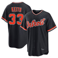 Friene D.Tigers #33 Colt Keith Player Navy Home Game Stitched Jerseys