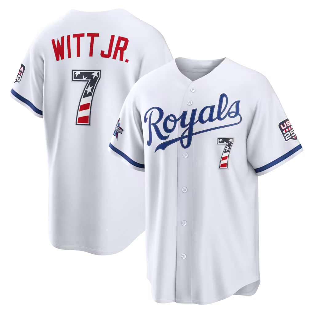 Friene D.Tigers #7 Kevin McGonigle White 2026 All-Star Edition Stars & Stripes Stadium Jerseys