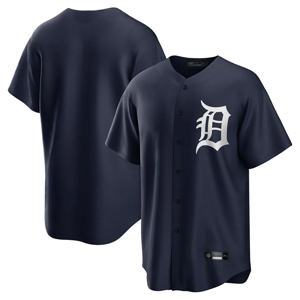 Friene D.Tigers ## Tigers Blank Player Navy Game Home Stitched Jerseys
