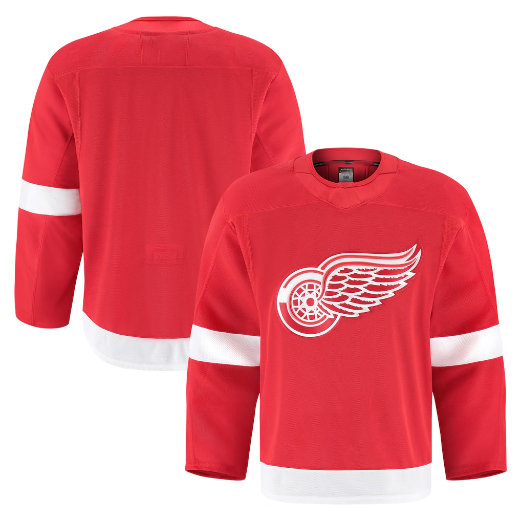 Friene DR.Wings Red Home Authentic Pro Jersey