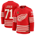 Friene DR.Wings #71 Dylan Larkin Red Centennial Premium Player Jerseys