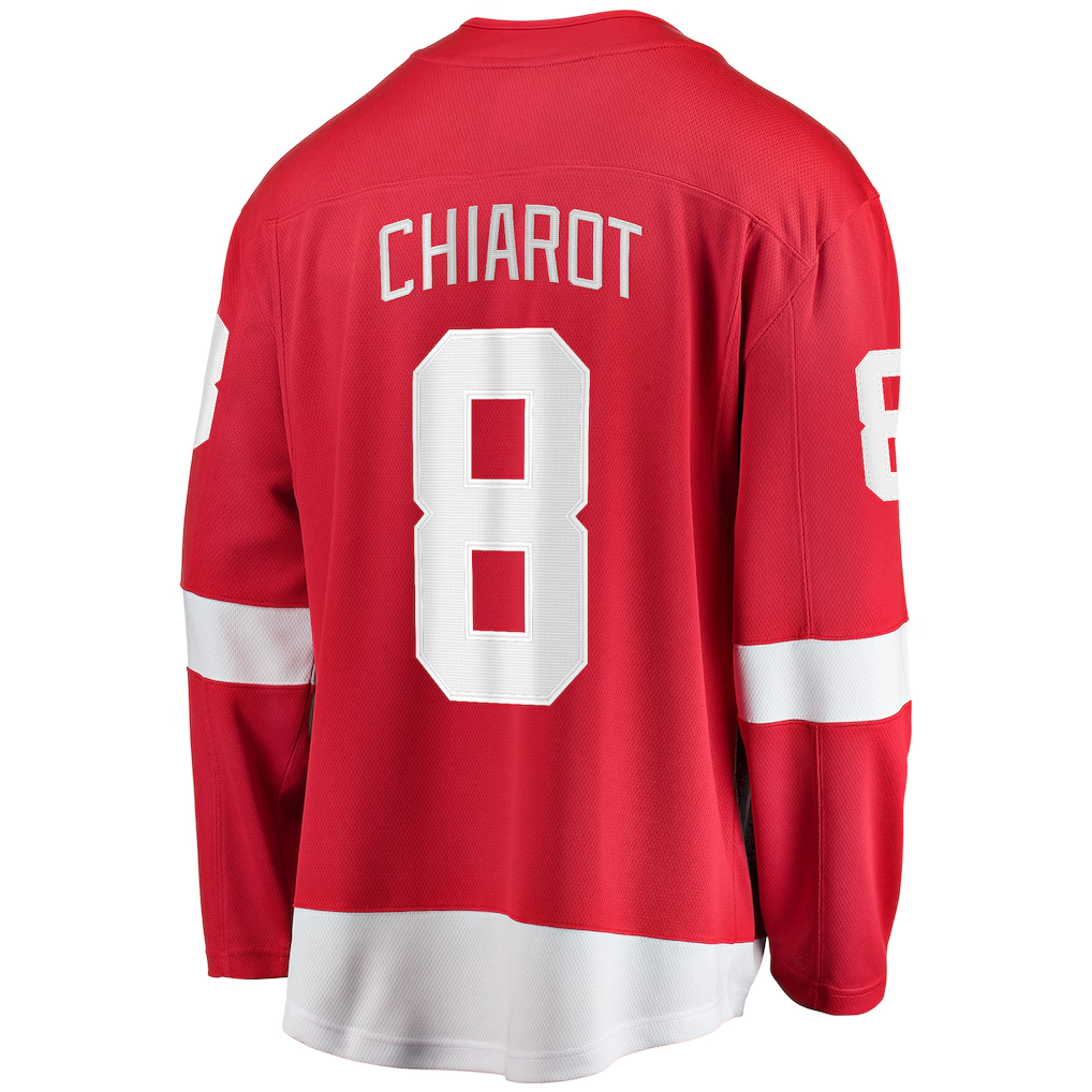 Friene DR.Wings #8 Ben Chiarot Red Home Breakaway Player Jerseys