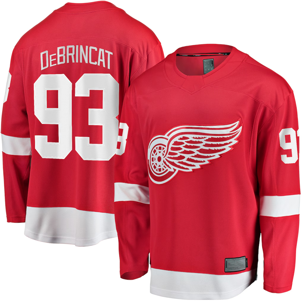 Friene DR.Wings #93 Alex DeBrincat Red Breakaway Jerseys